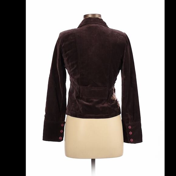 Diab’less Diabless embroidered velvet military jacket, m - Picture 2 of 11